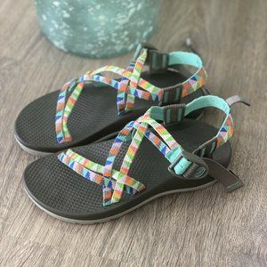 Chaco ZX1 Ecotread Big Kid Puzzle Sport Sandals